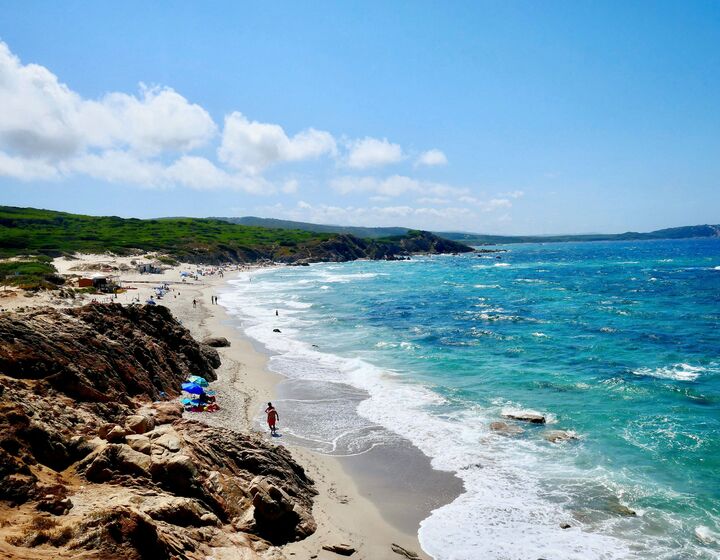 Strand von Rena Majore