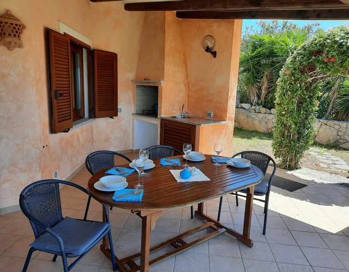 Terrasse mit Grill
